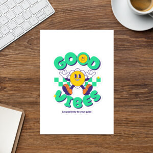 Good Vibes Sticker sheet